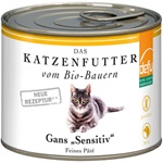 Katze Nassfutter Bio Gans 200g Sensitiv defu - Bild 1