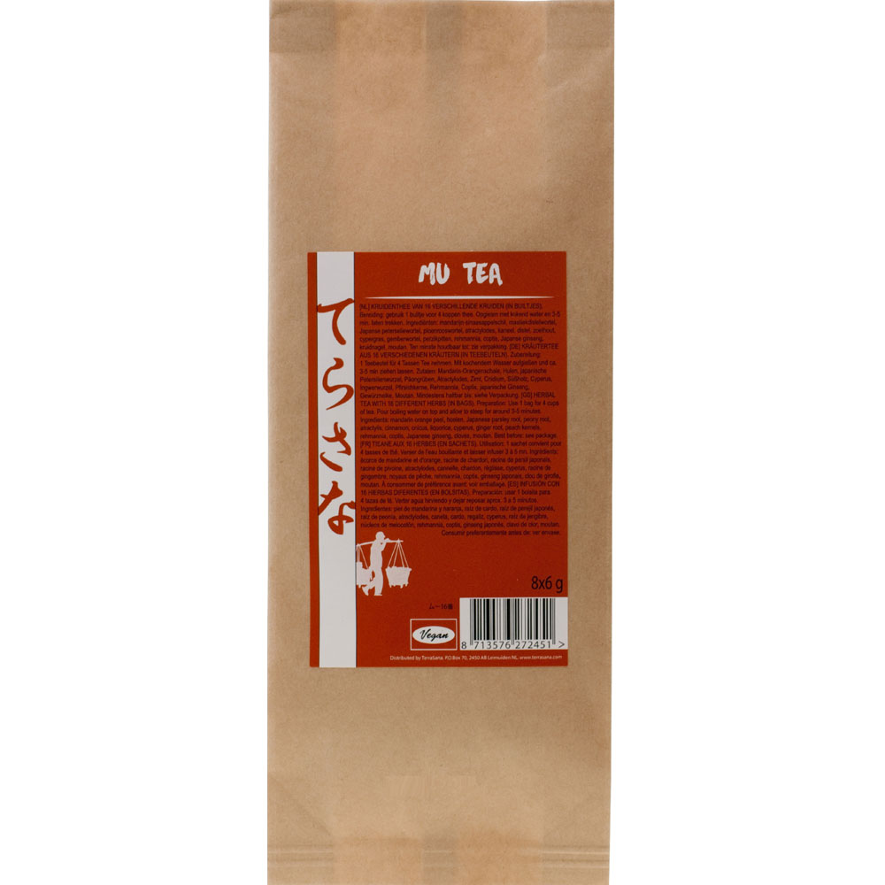 Mu Tee Teebeutel NICHT BIO, 8x6g Muso - Bild 1