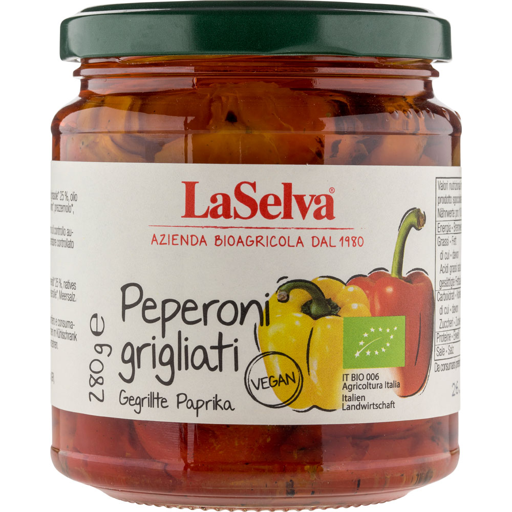 Antipasti Paprika Gegrillt