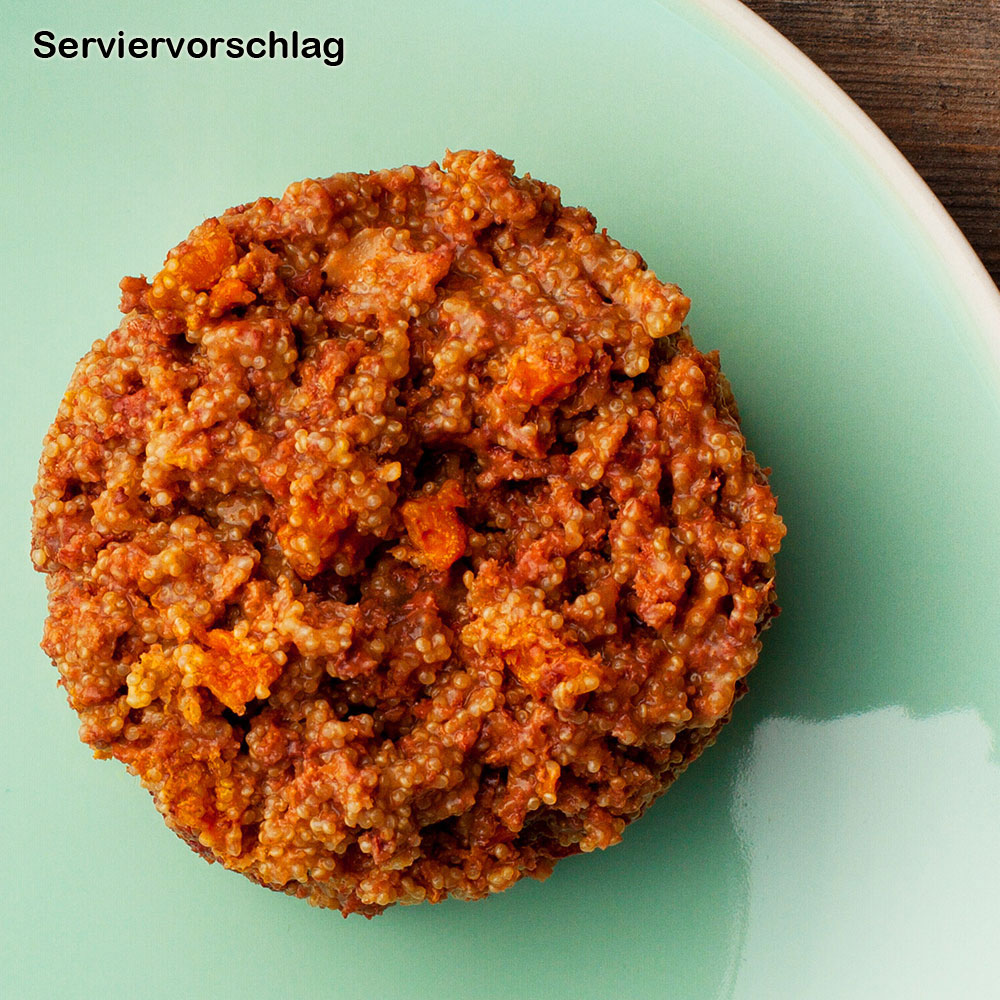 Pferd, Bio-K&uuml;rbis Erg&auml;nzungsfutter Hund 130g HerzensHund - Bild 2