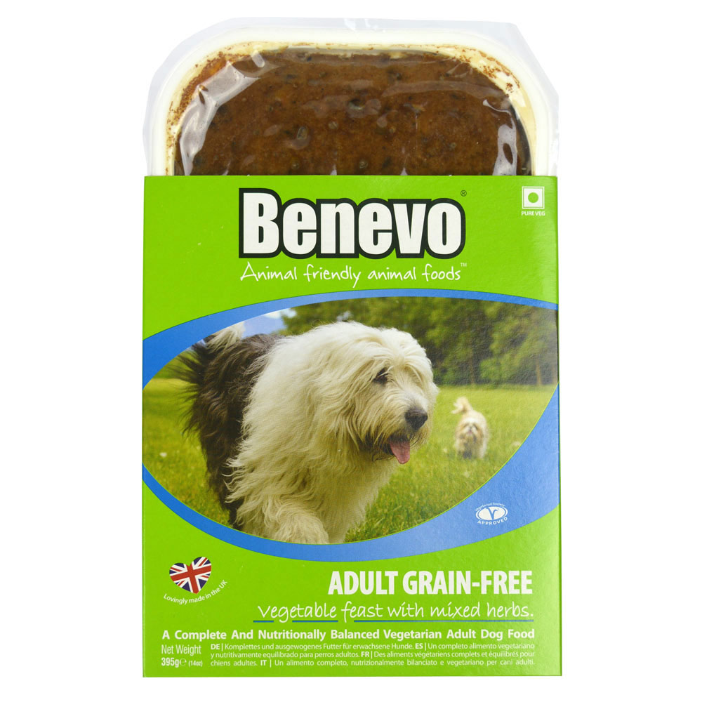 RM Benevo Adult Grain-Free 395g Veganes Feucht-Alleinfutter für Hunde Nicht Bio - Bild 1