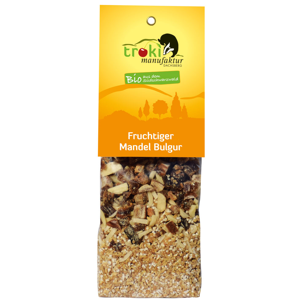 RM   Bio Fruchtiger Mandel Bulgur 250g Troki Manufaktur - Bild 1