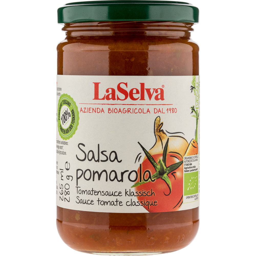 Salsa Pomarola- Bio Tomatensauce  280g La Selva - Bild 1