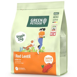 Vega Hund Trockenfutter GPF Dog Red Lentil NICHT BIO 900g Green Petfood - Bild 1