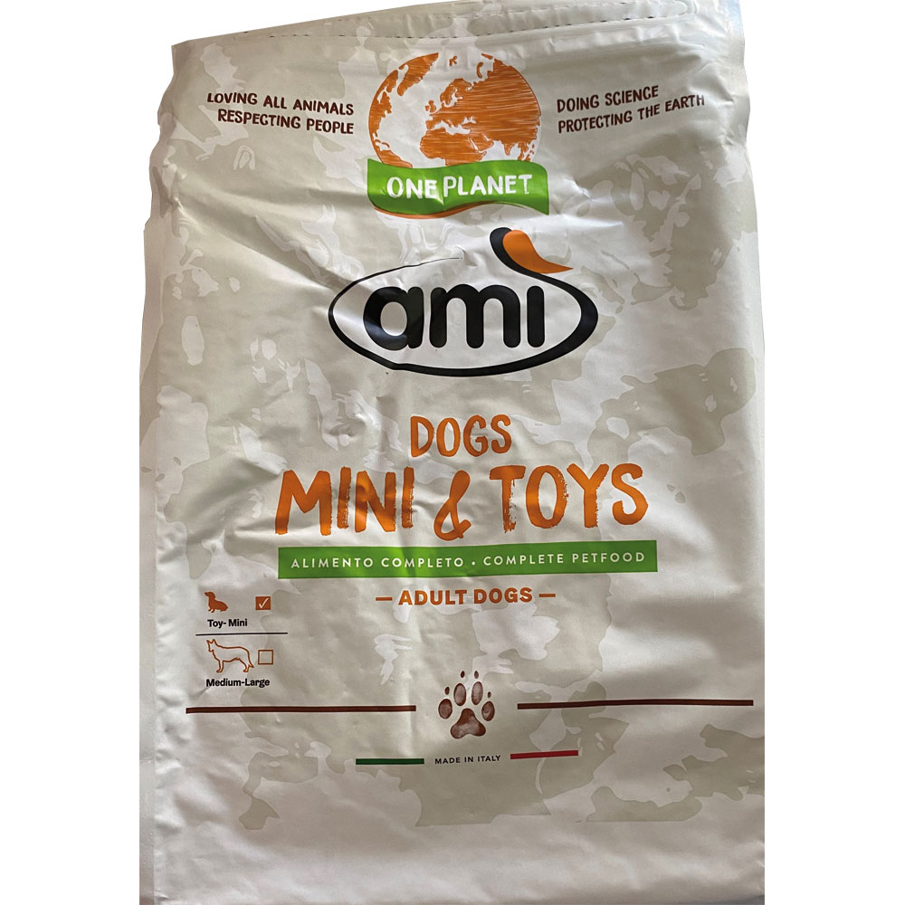 Veganes Hundefutter f. kleine Rassen 3 kg (nicht Bio) AMI  Pet Food - Bild 1