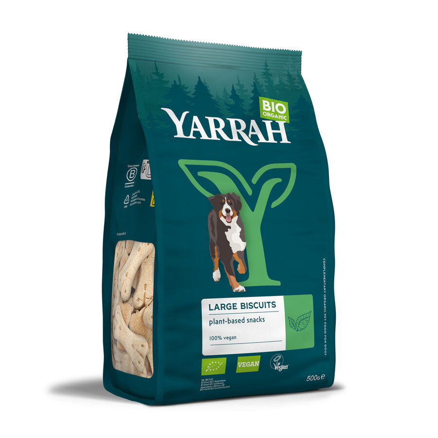 Vegetarische Bio Hundekekse 500 g Yarrah - Bild 1