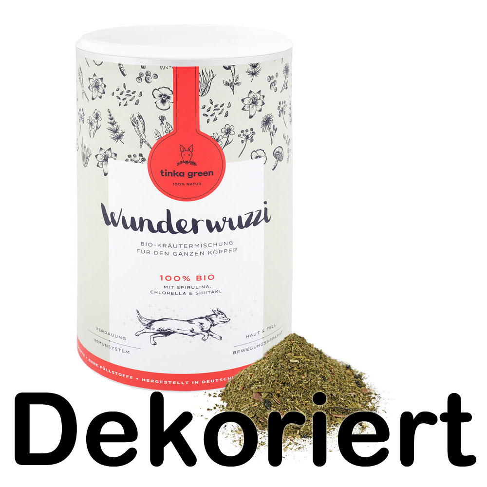 Wunderwuzzi Bio-Kr&auml;utermisch.f. alle K&ouml;rperfunktionen, 400g tinka green - Bild 2